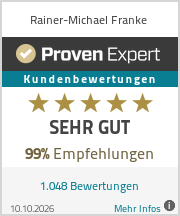 Erfahrungen & Bewertungen zu Rainer-Michael Franke